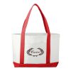 Large Boat Tote Standard | White-Red White | No Imprint | not available | not available