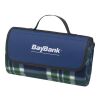 Park Fleece Blanket Navy Blue-Blue Plaid | No Imprint | not available | not available