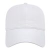 Cap America Relaxed Golf Cap White-Black | Embroidery | - Right Side Panel | 2.75 Inches × 2.00 Inches
