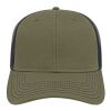 Cap America Trucker Mesh Back Cap Army Green-Black