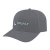 Cap America Perforated Performance Snap Back Cap Graphite | No Imprint | not available | not available