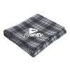 Plaid Fleece Blanket Standard | Black | No Imprint | not available | not available