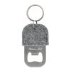 The Goods Recycled Felt Bottle Opener Standard | Gray | No Imprint | not available | not available