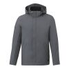 Roots73 NAPANEE Eco Softshell Jacket - Men's Standard | Charcoal | S | No Imprint | not available | not available