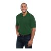 Mens CRANDALL Short Sleeve Polo Forest Green | L