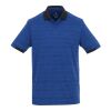 Men's EMORY Short Sleeve Polo Standard | Metro Blue Heather-Blue | L | 1-color Apparel Digital Transfer | SLEEVE, Horizontal, - Centered on Left sleeve Bicep in panel | 3.00 Inches × 0.38 Inches