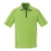 Men's MACTA Short Sleeve Polo Apple Green-Black | 4XL