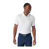 Greatness Wins Athletic Tech Polo - Men's Standard | Gw White | XL | No Imprint | not available | not available
