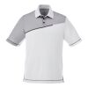Men's PRATER Short Sleeve Polo Standard | White-Silver | 3XL | No Imprint | not available | not available