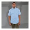 Men's STIRLING Short Sleeve Shirt Standard | Light Blue | 3XL | No Imprint | not available | not available