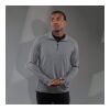 Men's TAZA Knit Quarter Zip Standard | Heather Dark Charcoal | 4XL | No Imprint | not available | not available