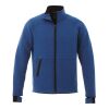 Men's KARIBA Knit Jacket Standard | Metro Blue | 2XL | 1-color Apparel Digital Transfer | IMPACT, CHEST, Vertical - Centered on Left Chest along zipper | 4.00 Inches × 8.00 Inches