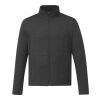 MERRITT Eco Knit Full Zip - Men's Standard | Heather Dark Charcoal | M | 1-color Apparel Digital Transfer | CHEST,Vertical - Centered on Left Chest | 2.50 Inches × 7.00 Inches