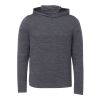 Men's SIRA Eco Knit Hoody Standard | Heather Dark Charcoal | S | No Imprint | not available | not available