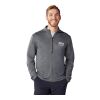 Men's DEGE Eco Knit Half Zip Standard | Heather Charcoal-Black | 4XL | No Imprint | not available | not available