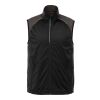 Men's NASAK Hybrid Softshell Vest Standard | Black-Black Smoke Heather | 3XL | No Imprint | not available | not available