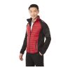 Men's BANFF Hybrid Insulated Jacket Standard | Team Red Heather-Black | L | No Imprint | not available | not available
