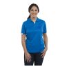 Women's Kiso Short Sleeve Polo Standard | Olympic Blue-White | XS | No Imprint | not available | not available