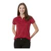 Women's ACADIA SS Polo Standard | Red | L | 1-color Apparel Digital Transfer | SLEEVE, Vertical, - Centered on Right Sleeve Bicep | 2.50 Inches × 4.00 Inches