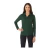 Women's Mori Long Sleeve Polo Forest Green | 3XL