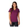 Women's CERRADO SS Polo Standard | Wine Red-Grey Storm | M | No Imprint | not available | not available