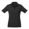 Women's Jepson Short Sleeve Polo Standard | Black | 2XL | 1-color Apparel Digital Transfer | BACK YOKE, Horizontal, - Centered on Yoke | 4.00 Inches × 2.00 Inches