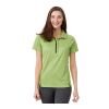 Women's MACTA Short Sleeve Polo Standard | Apple Green-Black | XS | No Imprint | not available | not available