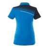 Women's PRATER Short Sleeve Polo Standard | Olympic Blue-Black Smoke | 2XL | No Imprint | not available | not available