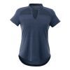 Women's ANTERO Short Sleeve Polo Standard | Indigo | S | No Imprint | not available | not available