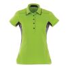 Women's ROYCE Short Sleeve Polo Standard | Apple Green-Grey Storm | S | No Imprint | not available | not available