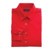 Women's LONG SLEEVE DRESS SHIRT Standard | Red | XL | No Imprint | not available | not available