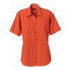 Women's SHORT SLEEVE DRESS SHIRT Standard | Light Red | S | No Imprint | not available | not available