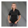 Women's STIRLING Short Sleeve Shirt Standard | Black | XS | No Imprint | not available | not available
