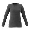 Women's Holt Long Sleeve Tee Standard | Heather Dark Charcoal | S | No Imprint | not available | not available