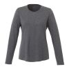 Women's PARIMA LS Tech Tee Standard | Heather Charcoal | M | No Imprint | not available | not available