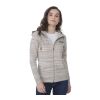 Women's Space Dye Zip Hoodie Gray | S