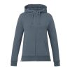 Women's Organic Cotton Zip Hoodie Metro Blue | XS