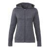 Women's LAVAR Eco Knit Full Zip Hoody Standard | Heather Dark Charcoal | 2XL | No Imprint | not available | not available