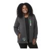 DARNELL Eco Knit Full Zip - Women's Standard | Heather Dark Charcoal | 2XL | No Imprint | not available | not available