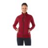 Women's PANORAMA Hybrid Knit Jacket Standard | Red | 2XL | 1-color Apparel Digital Transfer | IMPACT, BACK, Vertical, - Centered on Back across Shoulders | 3.00 Inches × 12.00 Inches