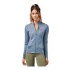 Greatness Wins Core Tech Full Zip - Women's Standard | Essential Blue Heather | XS | No Imprint | not available | not available