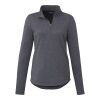 Women's RIGI Eco Knit Half Zip Standard | Heather Dark Charcoal | L | No Imprint | not available | not available