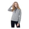 Women's VORLAGE Half Zip Knit Jacket Standard | Light Heather Grey-Light Heather Grey | 2XL | No Imprint | not available | not available
