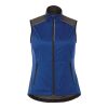 Women's NASAK Hybrid Softshell Vest Standard | Metro Blue-Black Smoke Heather | 2XL | No Imprint | not available | not available