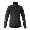 Women's FERNIE Hybrid Insulated Jacket Black-Heather Dark Charcoal | S
