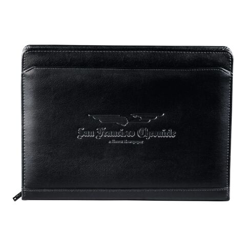 Manchester Zippered Padfolio Black | No Imprint | not available | not available