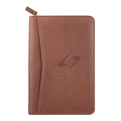 Pedova™ Jr. Zippered Padfolio Standard | Orange | No Imprint | not available | not available