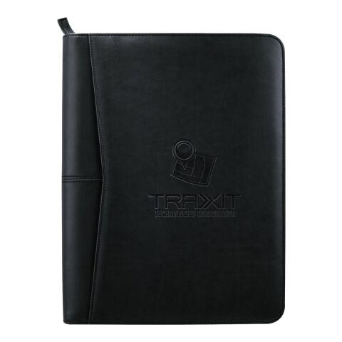 Pedova™ Zippered Padfolio Black | No Imprint | not available | not available