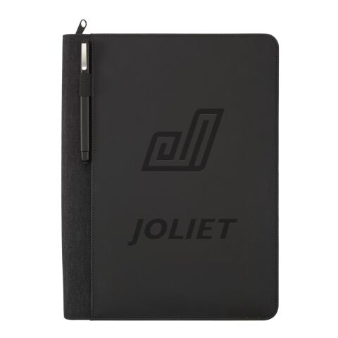 Vienna Heathered Zippered Padfolio Gray | No Imprint | not available | not available