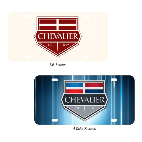 Custom License Plate 0.035